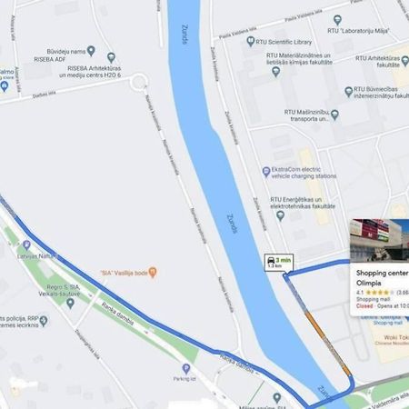 Daugavgrivas41 6 Can Stay Parking Free Old Town 6Min Shop 3Min Riga Extérieur photo