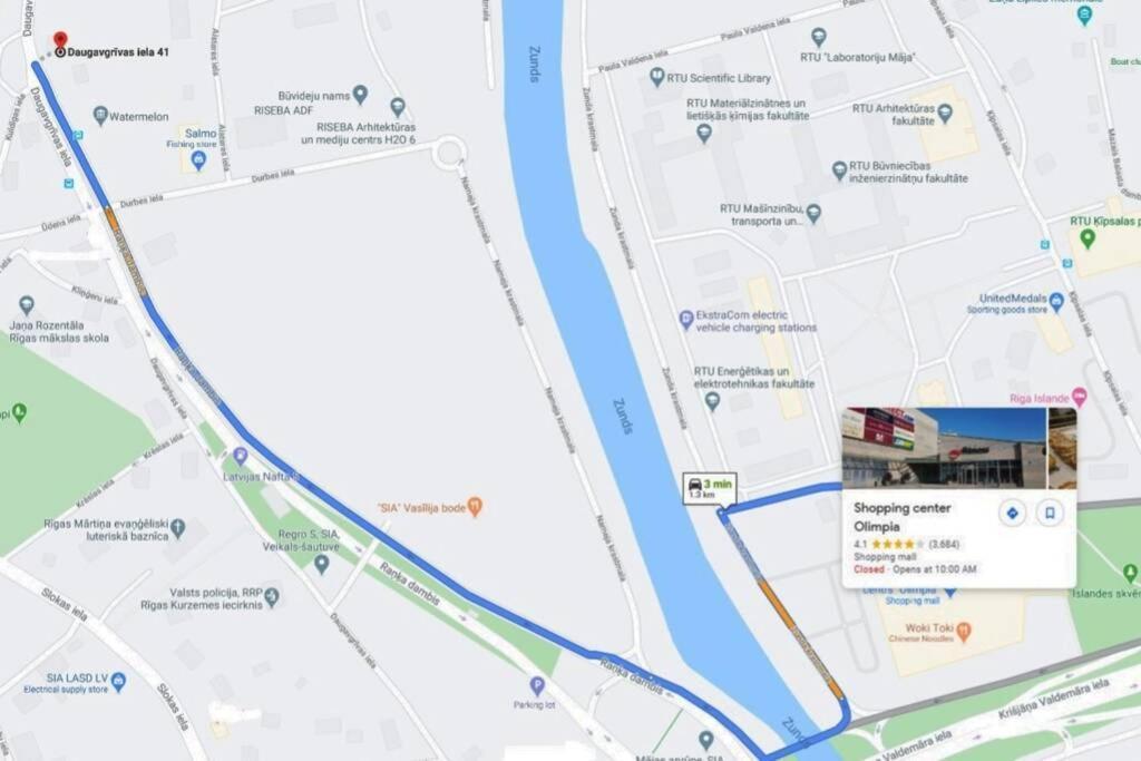 Daugavgrivas41 6 Can Stay Parking Free Old Town 6Min Shop 3Min Riga Extérieur photo
